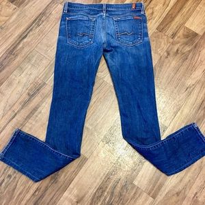 7 For All Mankind Blue Jeans